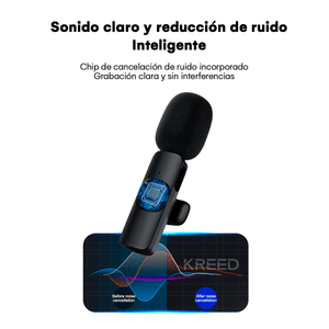Micrófono Inalámbrico Solapero Tipo C