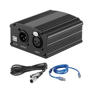 Kit Podcast, Micrófono BM 800, Tarjeta de Sonido V8  Plus y Phantom Power