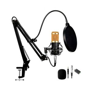 Kit de Micrófono BM 800 y Tarjeta de sonido V8 Plus de estudio