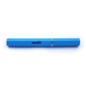 Cepillo dental portátil sónico Munaiqui, uso pila AAA, azul
