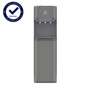 Dispensador de agua Electrolux ED30SR, 3 temperaturas, botellón oculto, gris