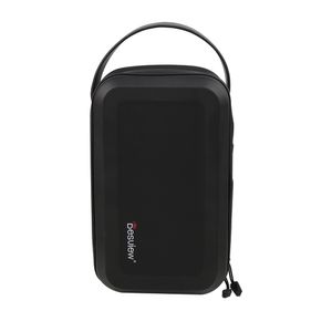 Estuche de accesorios Desview multifuncional, cremallera sólida, negro