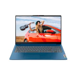 Laptop Lenovo IdeaPad Slim 3 15IAH8, i5-12450H, 16GB RAM DDR5, 512GB SSD, 15.6" FHD, Windows 11, azul