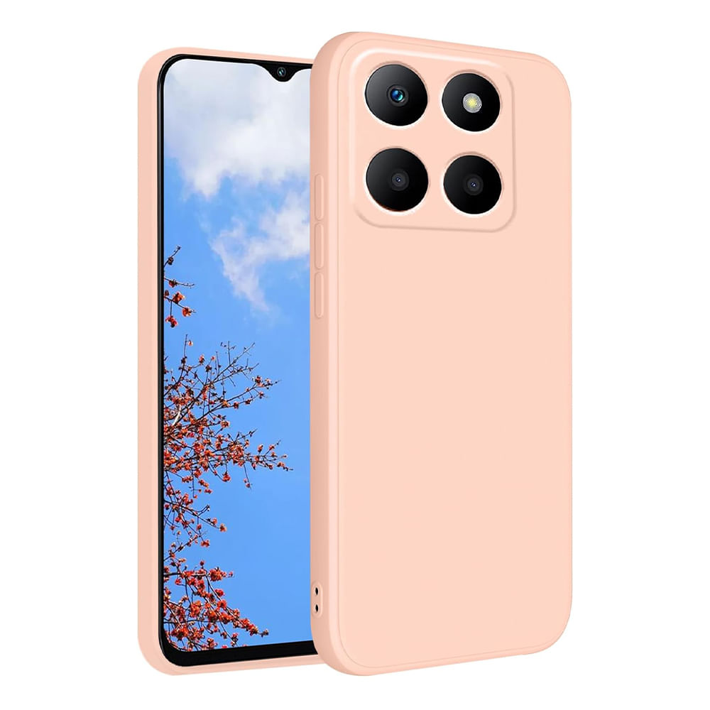 Case para Honor X8b, amortiguador de choques, rosado