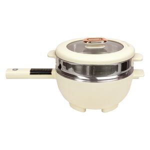 Sartén eléctrica Vivibox, 1500W, antiadherente, beige