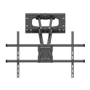 Rack TV 65"-100" EXPO RACK, ERP100, Soporte Móvil Plegable Brazo Doble Reforzado, Negro