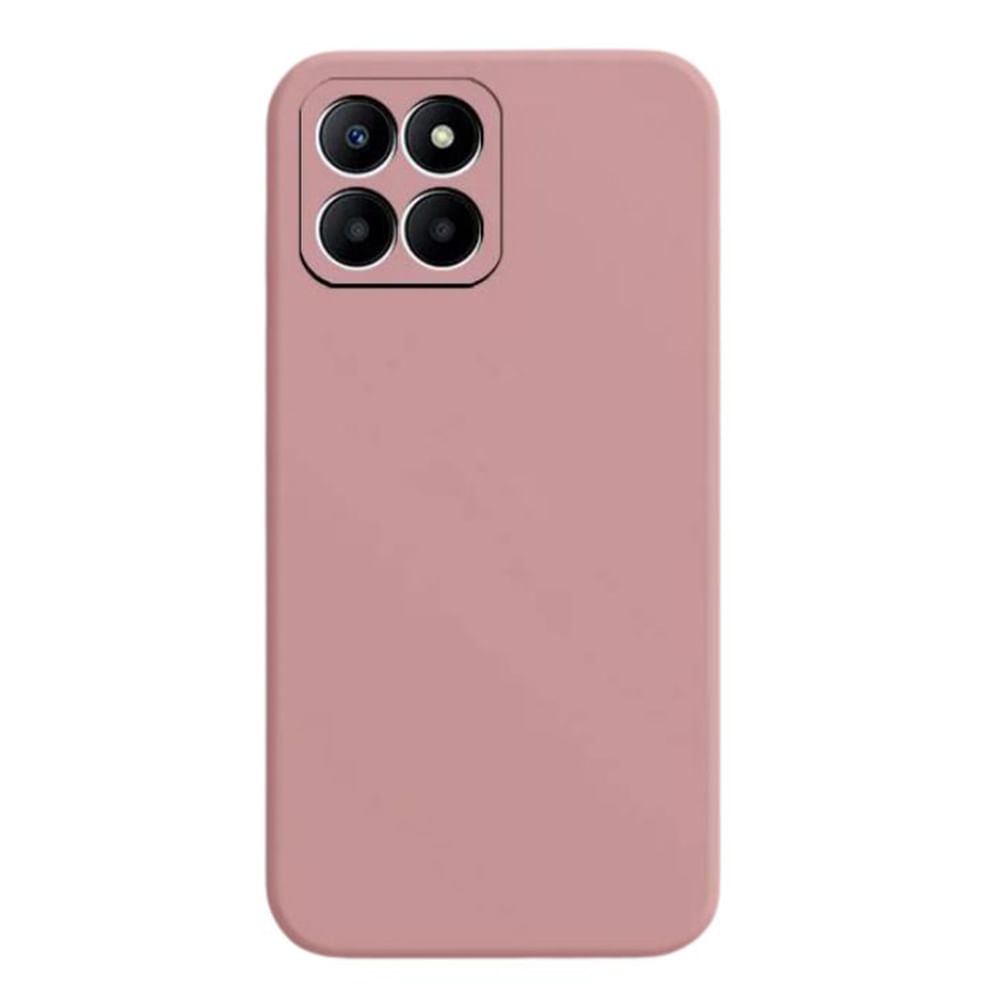 Case para Honor X6a, amortiguador de choques, rosado
