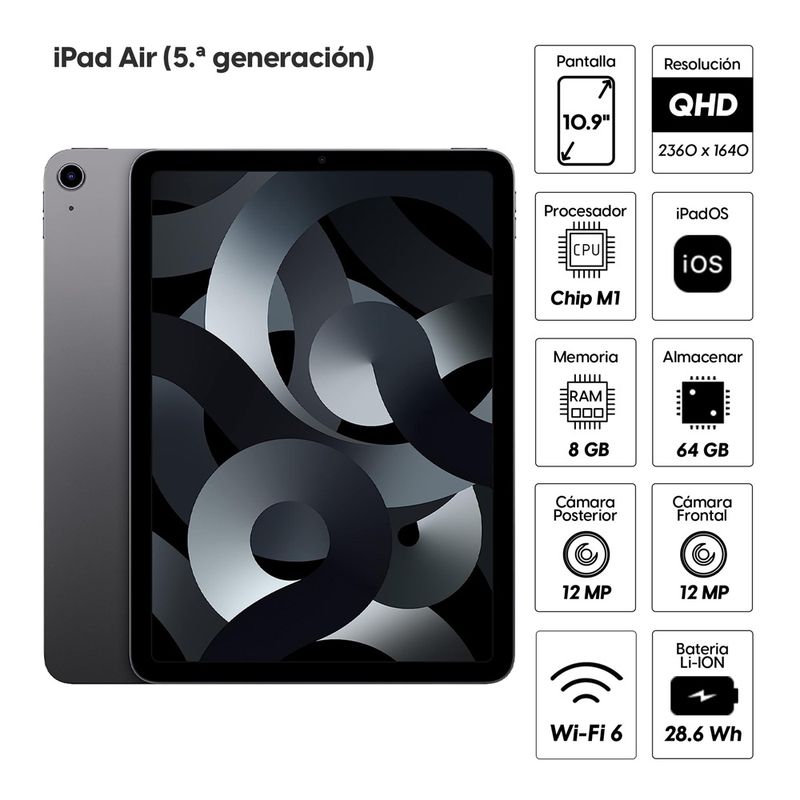 iPad-Air-5ta-gen-negro-64GB-8GB_2