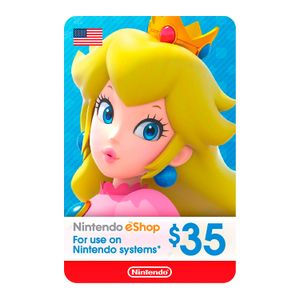 Tarjeta de regalo Nintendo $35 USD, compatible con Nintendo Switch