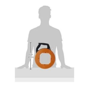 Guía Para Cable Fish Tape Truper 30 Mts Naranja y Negro