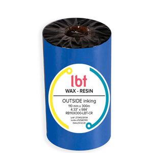 Cinta Ribbon Resina 110 x 300 mts