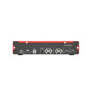 Interface de Audio para 4 Micrófonos con Phanthom Power MD44