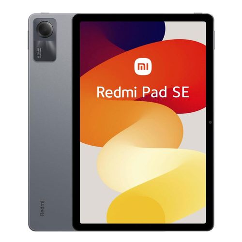 Tablet Xiaomi Redmi Pad SE 11”FHD 128GB, 4GB ram, cámara principal 8MP, frontal 5MP, 8000 mAh, gris