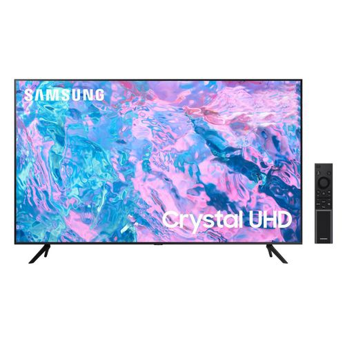 Smart TV Samsung 43" Crystal UHD 4K, sistema Tizen, 43CU7000GXPE