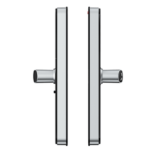 Cerradura inteligente  bluetooth iSmart IL32S mediana, 5 métodos de apertura, negra con gris