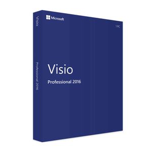 Licencia Digital Microsoft Visio 2016 - 1 PC, indefinido
