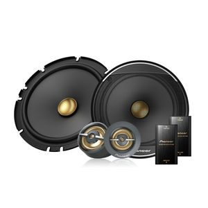 Parlante para auto Pioneer TS-A1608C 6.5", 2 vías, 350W, negro