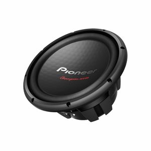 Parlante subwoofer para auto redondo Pioneer TS-W312D4/S4 12", 1600w, negro
