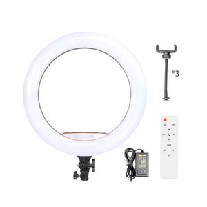 Aro de Luz LED 45CM Blanco RGB, Trípode y Control Remoto para Estudio