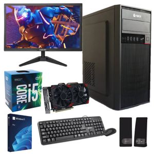 PC Intel Core i5 7500 16GB Ram 512GB SSD + 1TB HDD + VIDEO 8GB + Monitor Led 22", WIFI