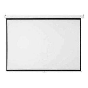 Pantalla ecran Evox para pared manual 120", blanco mate