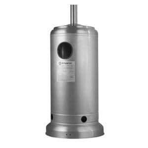 Estufa a gas de exterior Imaco PHS 130, 13000 watts, acero inoxidable, plateado