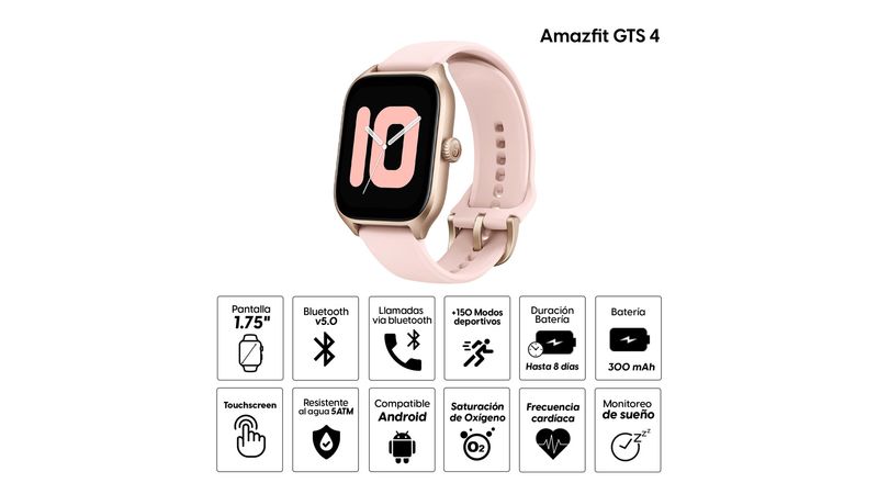 Amazfit gts rosado hotsell