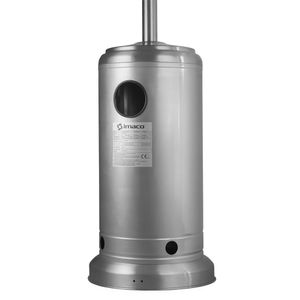 Calentador de patio a gas Imaco PHS130 13000 watts, cobertura 8 metros, negro