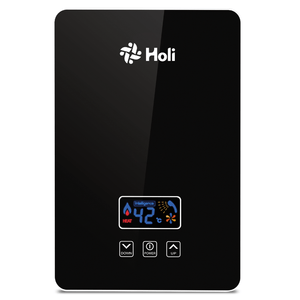 Terma instantánea Holi Piura 6 Kw, panel digital, negro