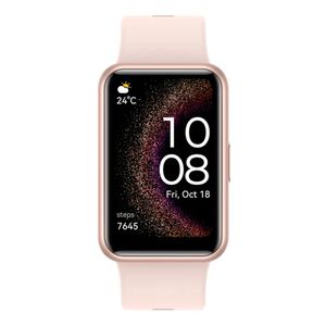 Smartwatch Huawei Watch Fit Special Edition pantalla amoled 1.64", resistente al agua 5ATM, batería hata 6 días, 100 modos deportivos, rosa