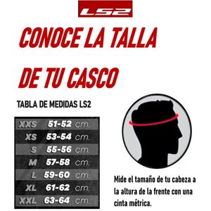 Casco de Moto Para Adulto Unisex LS2 Single Mono FF352 Talla M