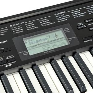 Órgano Eléctrico CTK-3500 Casio, 61 teclas, negro