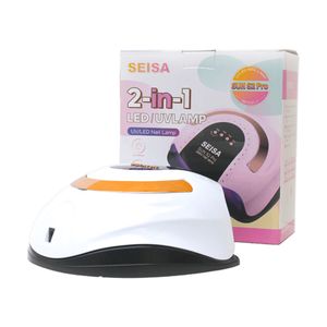 Secador de uñas profesional Seisa S2 268W, ABS, blanco