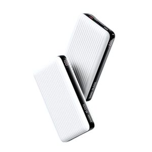 Batería externa Remax RPP-508 20000mAh, 100 W, tipo c, carga rápida, blanco