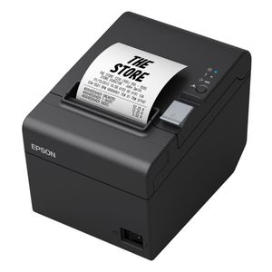 Impresora ticketera térmica Epson TM-T20III 80mm, conexión USB, negro