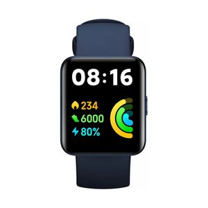 Smartwatch Xiaomi Redmi Watch 2 Lite GPS, pantalla TFT 1.55", resistente al agua 5 ATM, batería hasta 10 días, 150 modos deportivos, azul