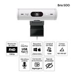 Camara-web-Logitech-Brio-500-blanco_2