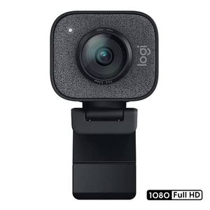 Cámara web Logitech Streamcam Plus FHD 1080p, conexión USB Tipo-C, micrófono integrado, cable 1.5 m, negro