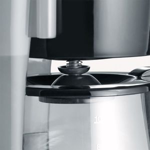 Cafetera de filtro Severin KA 4478 800W, capacidad 10 tazas, negro