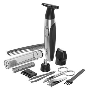 Kit recortador de cabello para viaje Walh 05604-208 inalámbrico, acero inoxidable, negro