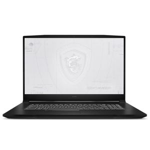 Laptop MSI WF76 Workstation, Core i7-11800H, 16GB RAM, 512GB SSD, Quadro T1200 4GB, 17.3" FHD, Windows 11 Pro, negro