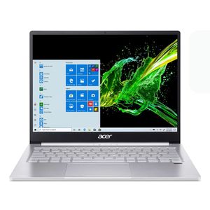 Laptop Acer Swift 3 SF313-52 13.5", Intel Core i5-1035G4, 512GB SSD, 8GB RAM, teclado en inglés, Windows 11 Home, plata