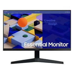 Monitor plano 27" Samsung LS27C310EALXPE Panel IPS, FHD (1920×1080), 75Hz, 5ms, entradas HDMI/VGA
