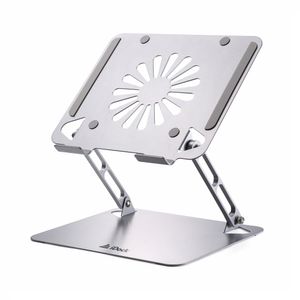 Soporte de aluminio iDock Galaxy i60 capacidad 17", multiángulos, plateado