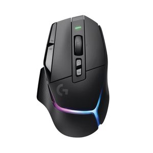 Mouse gamer inalámbrico Logitech G502 X Plus conexión USB tipo-C, 25600 dpi, 13 botones, RGB, negro