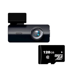 Cámara para auto Hikvision, DashCam K2, Full HD, Wi-Fi, MicroSD 128GB, especial para videovigilancia