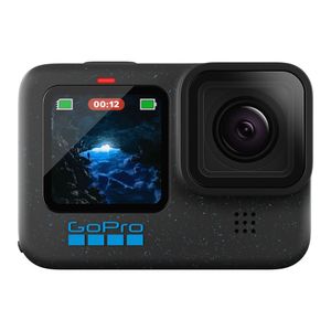 Cámara de acción GoPro Hero 12 Black 5.3K, 27MP, pantalla táctil fija,  sumergible 10 metros (reempacado)