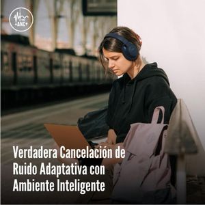 Audífonos bluetooth on ear JBL Tune 770NC Pure Bass con micrófono, máx. 70 horas, control de música y llamadas, negro
