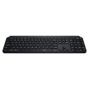 Teclado inalámbrico Logitech Teclado MX Keys S conexión bluetooth/receptor USB, multidispositivo, layout español, recargable, negro