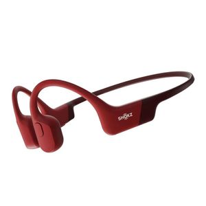 Audífonos bluetooth in ear Shokz OpenRun S803 resistente al agua IP67, máx 8 horas, cancelación de ruido, rojo